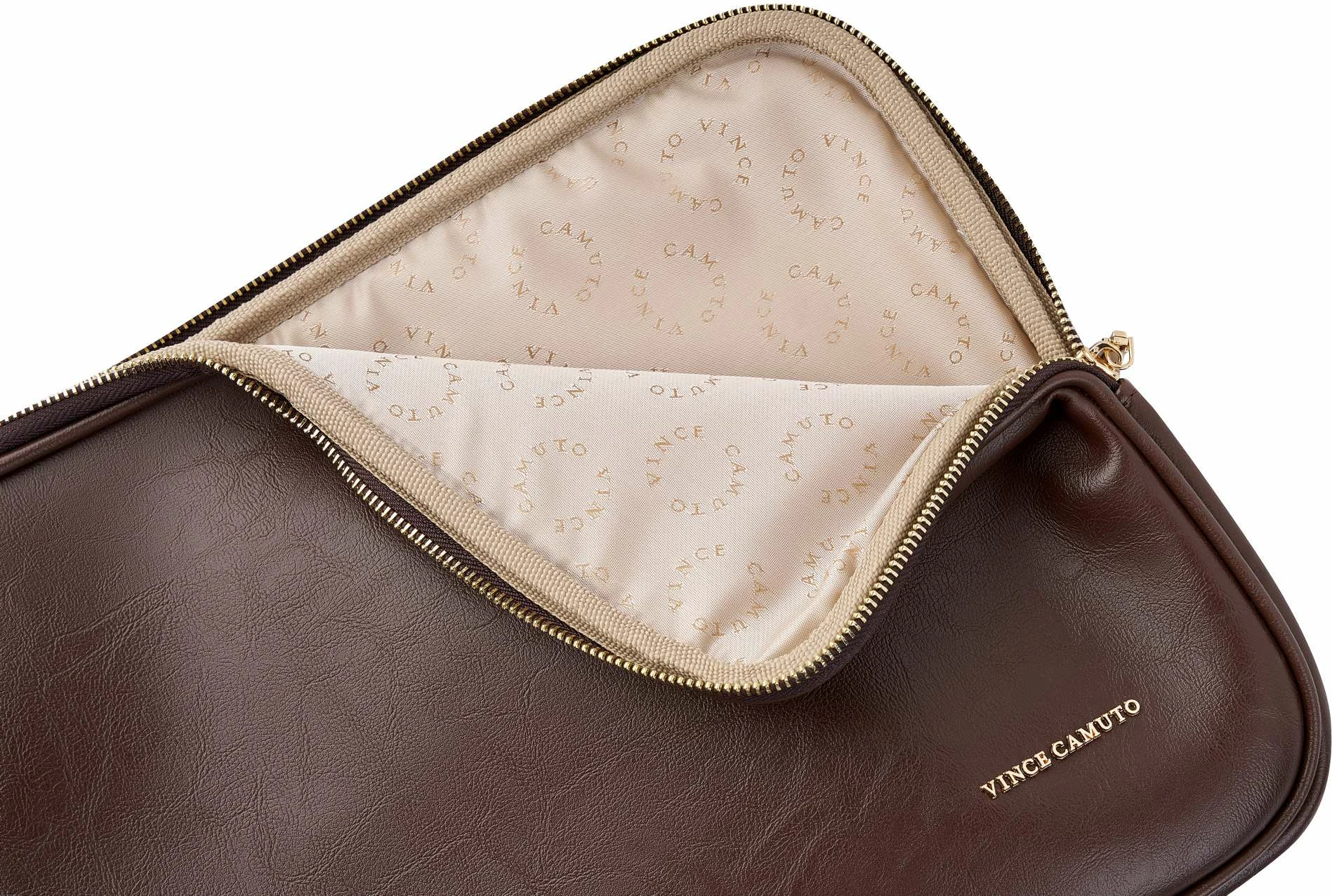 Torba za prenosnik Modena, Vince Camuto, čokoladno rjava