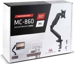 Nosilec za monitor Maclean MC-860, 27", črn