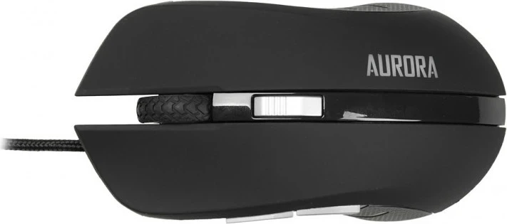 Optična miška USB Type-A, 2400 DPI, črna, iBox Aurora A-1