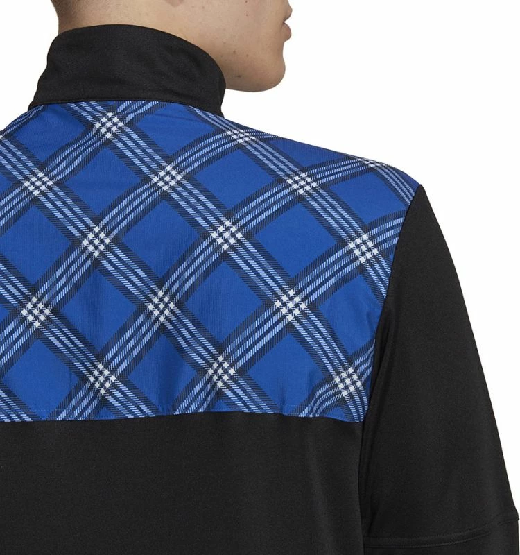 Športen duks adidas Tiro, črn in moder