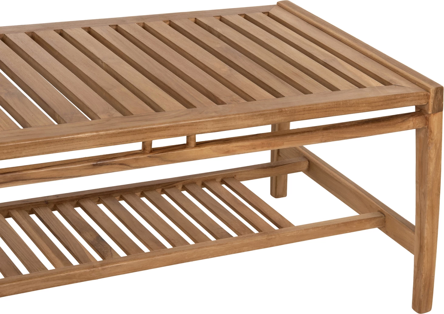 Zunanja garnitura 4 kosov DOVER FH9624 recikliran tikov les-beli blazine