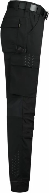 Delovne hlače Malfini Twill Cordura Stretch, črne - za moške in ženske