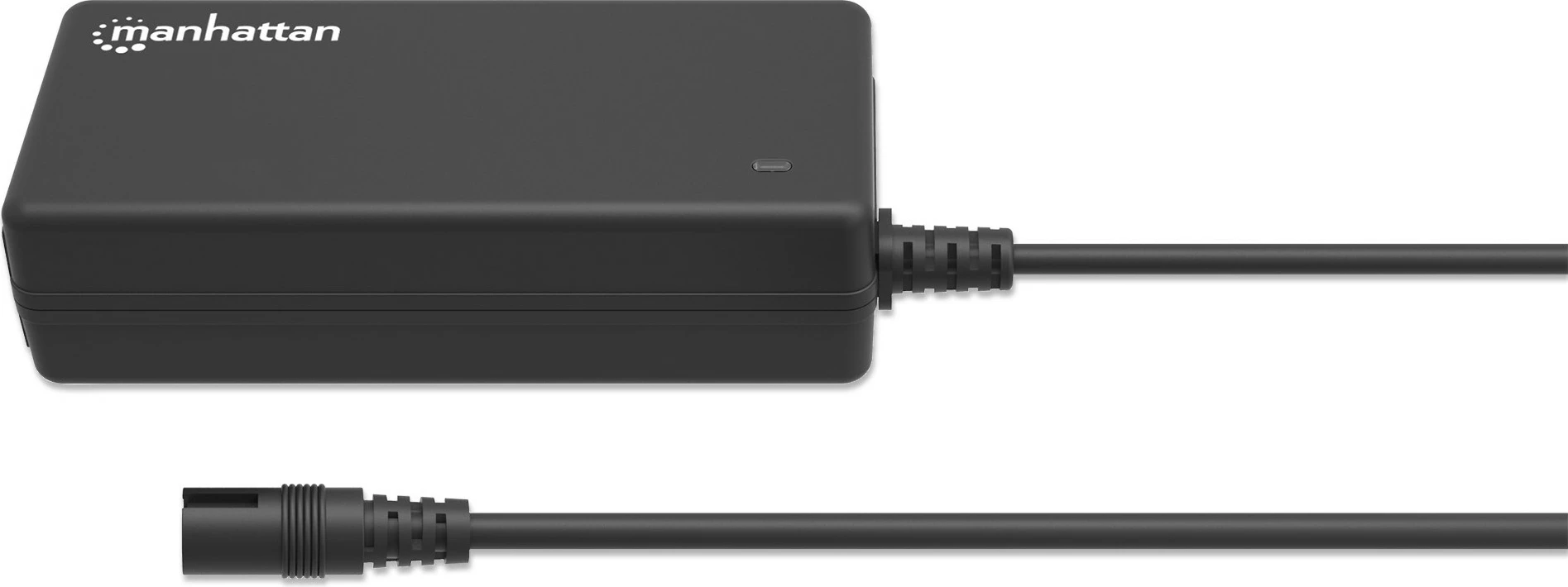 Adapter za prenosnik 65 W, 9 nastavkov, črn MANHATTAN