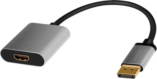 Përshtatës DisplayPort v HDMI LogiLink CDA0108, hiri
