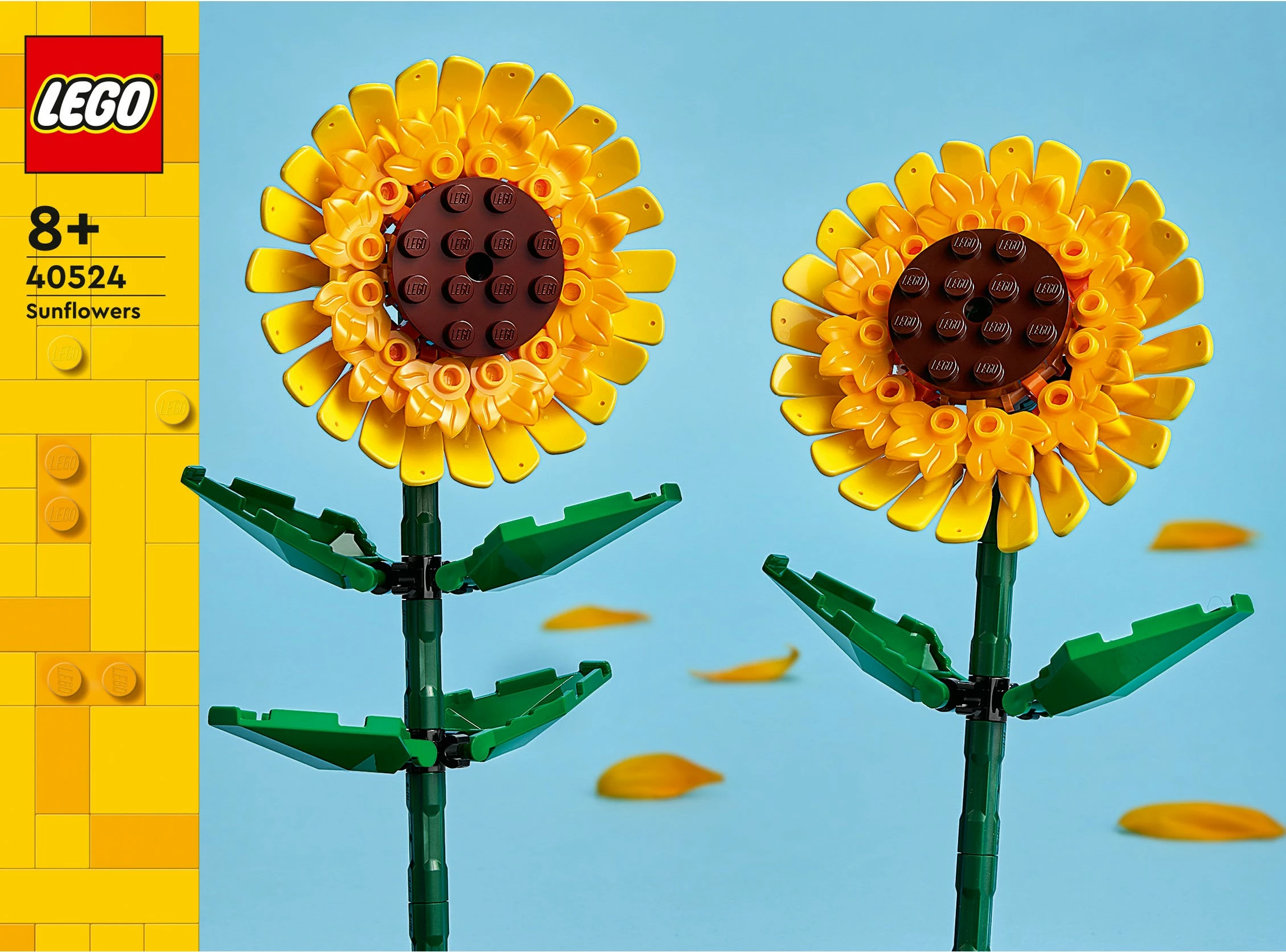 Set gradnje luči sončnice LEGO Botanicals 40524, večbarven