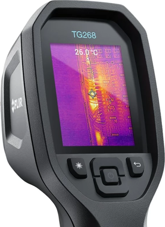 Infrardeči termometer FLIR TG268, 2,4" LCD, 8 GB, črn
