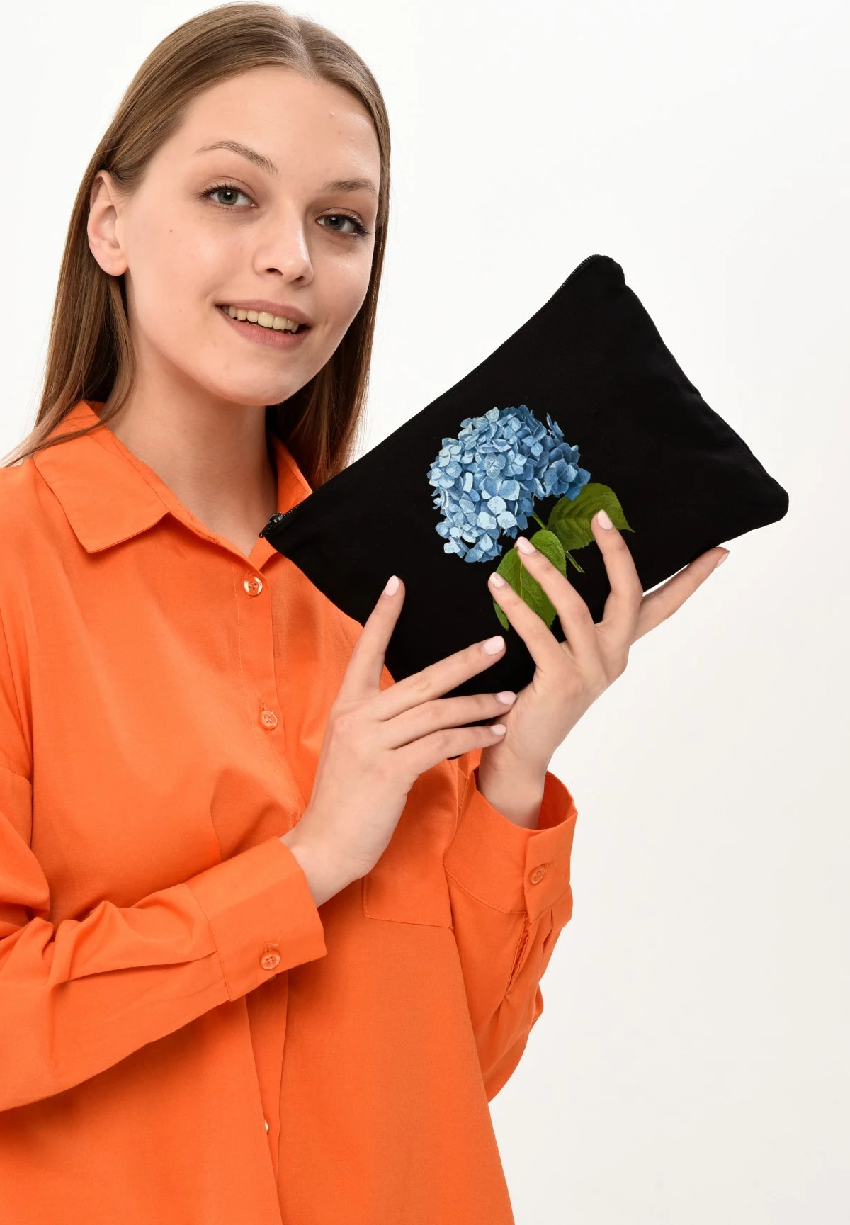 Kozmetična torbica za make-up, Zoozie Bags, črna, 25 x 18 cm