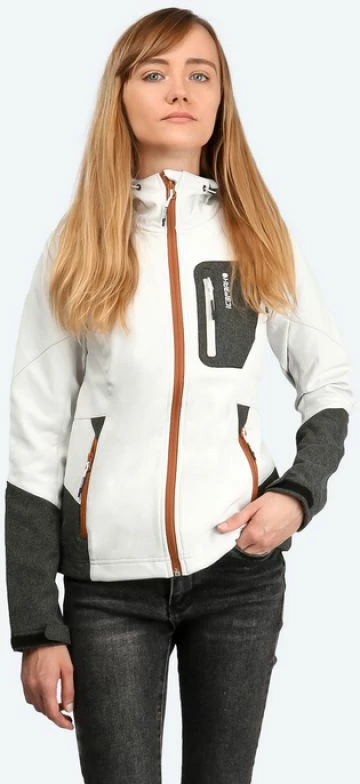 Lahka jakna za ženske Icepeak Dahlgren, siva