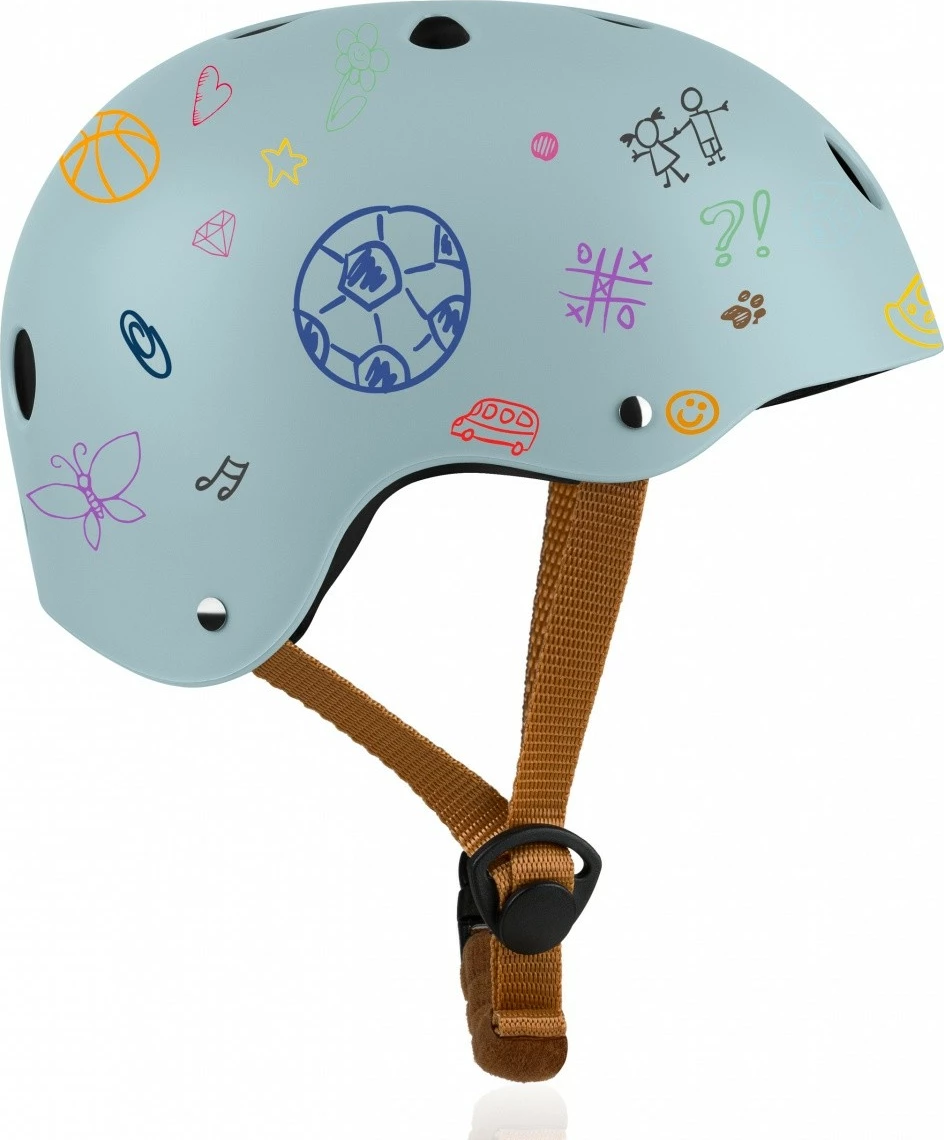 Otroška čelada Lionelo LO-HELMET BLUE SKY, modra