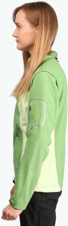 Mehka jakna za ženske Salewa, zelena