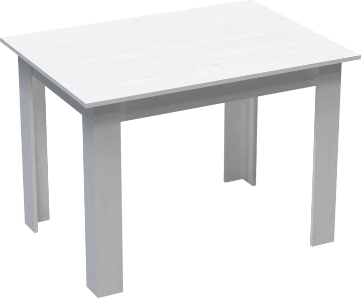 Jedilni set, 5-delni, Manka-Aurora I, bel, 110x80x77 cm