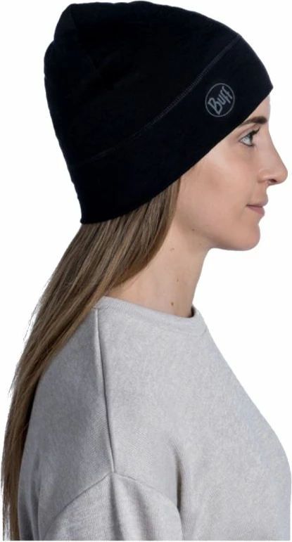 Kapa Merino Lightweight Buff, unisex, črna
