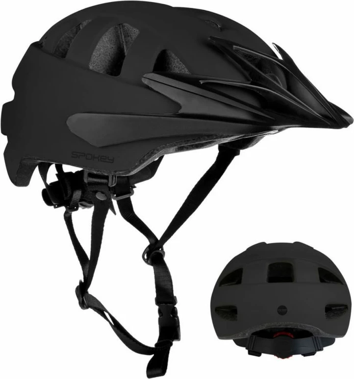 Čelada za moške in ženske Spokey, črna