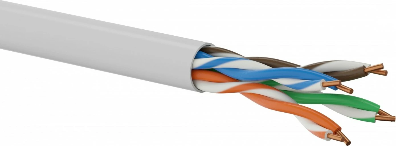 Mrežni kabel ALANTEC Cat.5E U/UTP, 305 m, siv