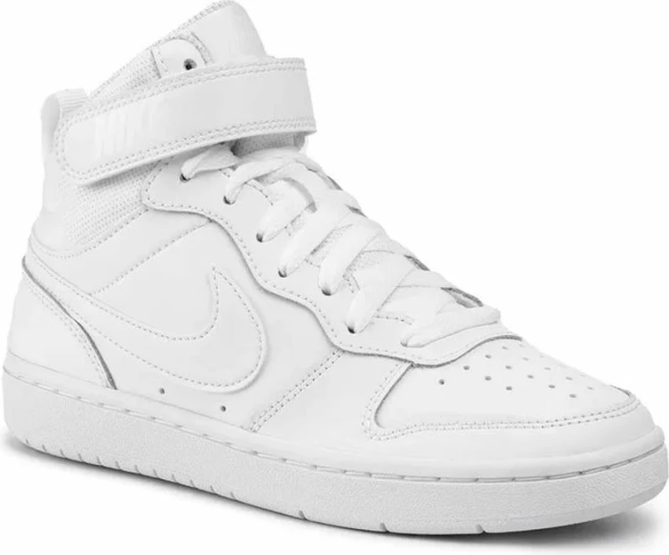 Superge, Nike Court Borough Mid 2 (GS), bele