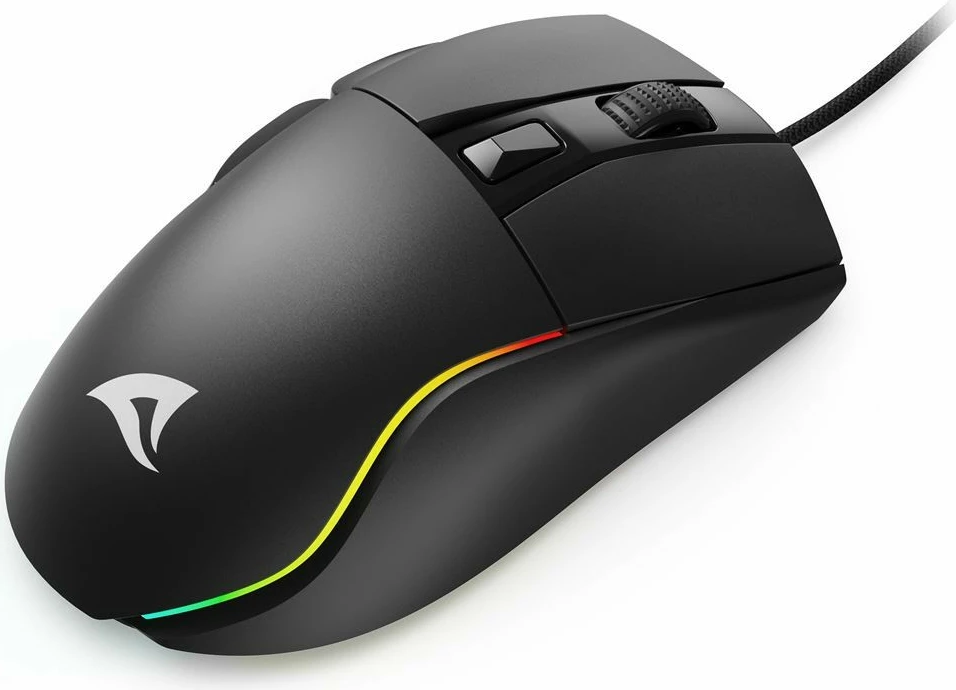 Optični miš Sharkoon SGM35, 6400 DPI, črn