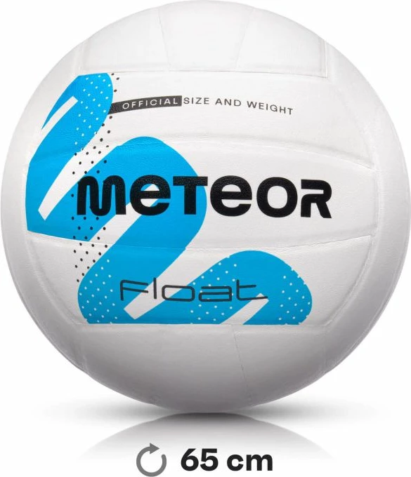 Volejbalna žoga Meteor uniseks, bela in modra