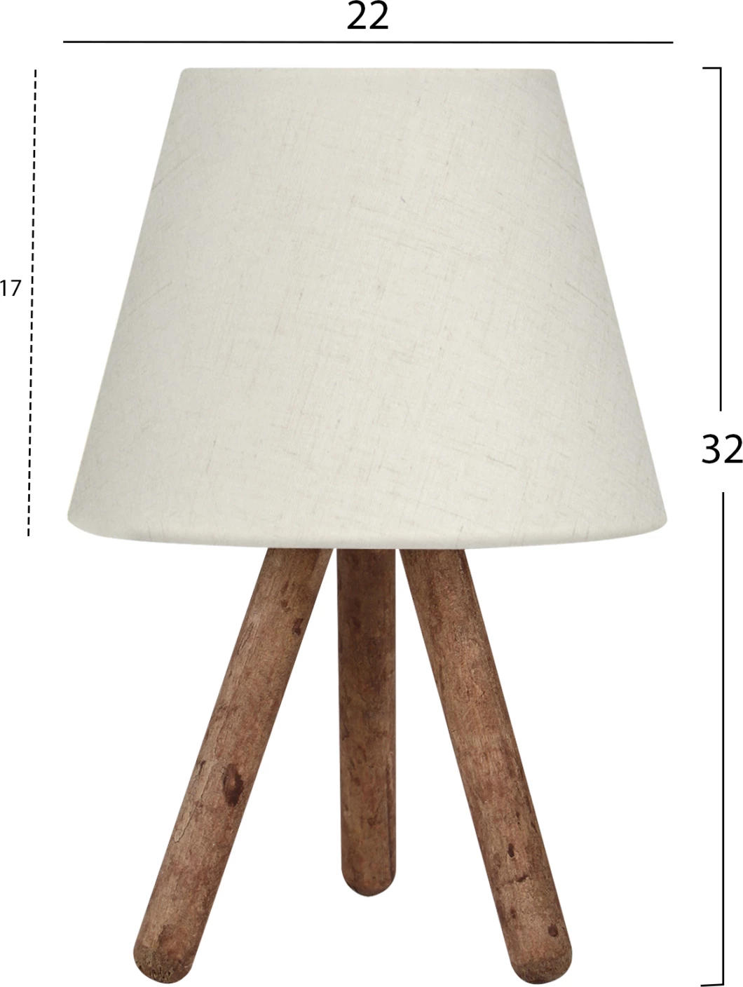 Namizna svetilka v krem barvi FH7598.02