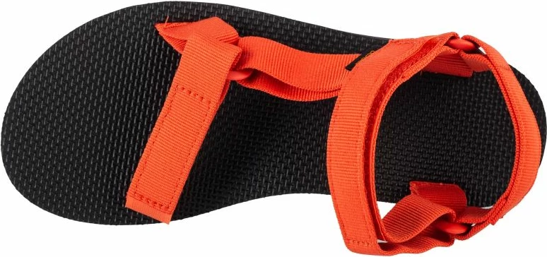 Sandali Teva, črni in oranžni, za ženske