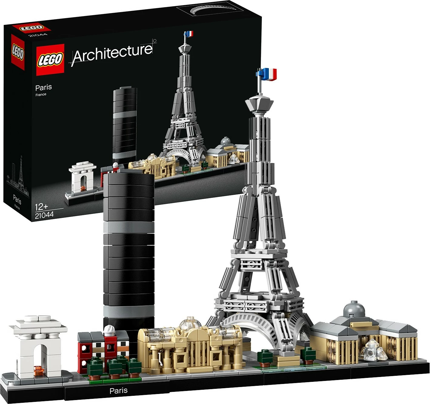 Set zgradb LEGO Architecture Paris Skyline 21044, 649 kosov, večbarven