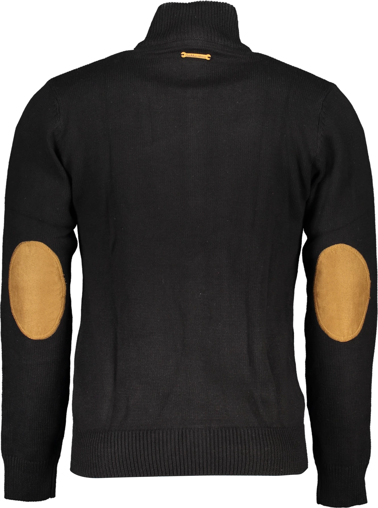 Pleten pulover za moške GIAN MARCO VENTURI, črn