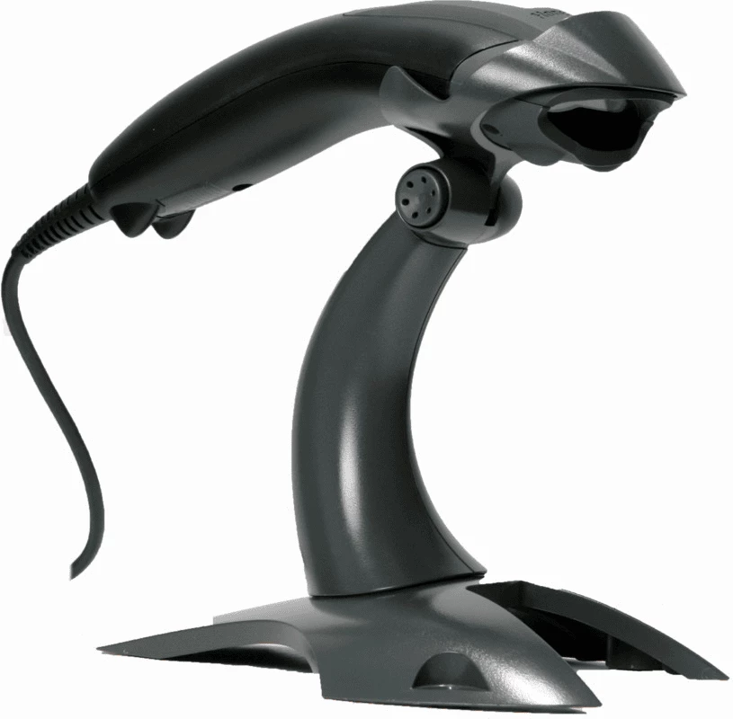 Čitalec črtnih kod Honeywell 1200G-2USB-1, z nosilcem in USB kablom, IP42, evropska različica, črn