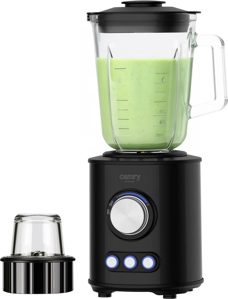 Kuhinjski mešalnik Adler CR 4088, 1,5 L, 1800 W, inox, črn