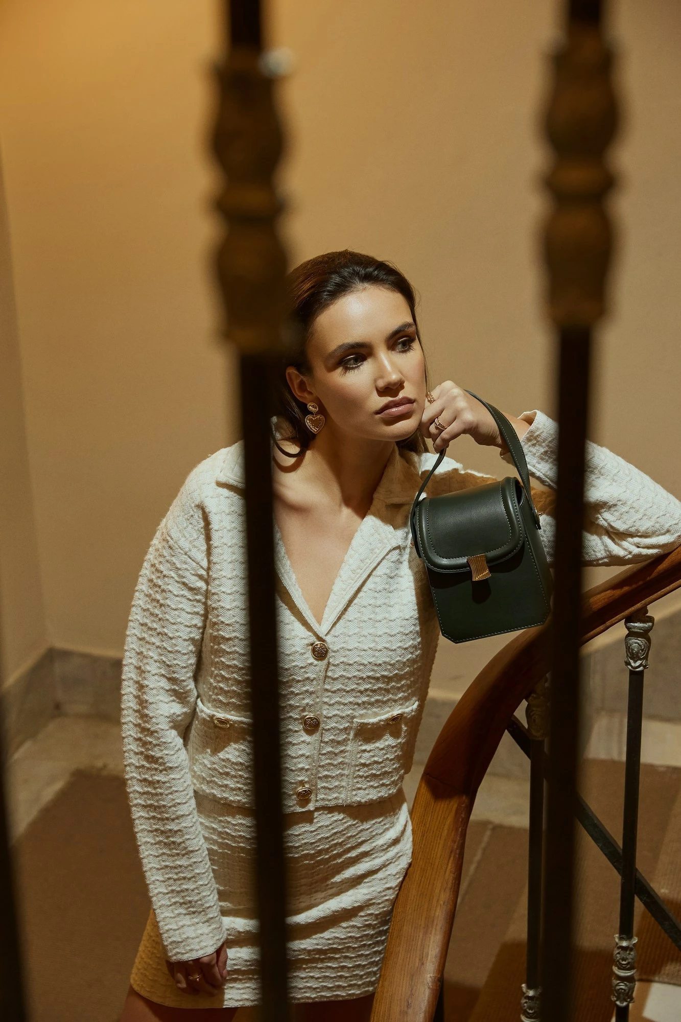 Torbica crossbody temno zelena, Vince Camuto Lagoon