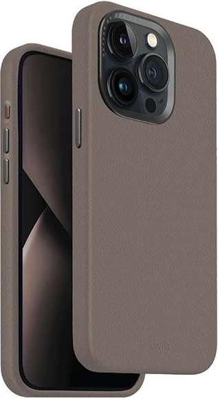 Ovitek za telefon UNIQ Lyden Magclick Charging za iPhone 15 Pro Max, siva