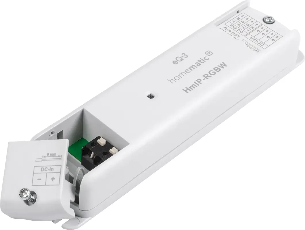 Kontroler LED, Homematic IP 157662A0, bel, 260 m, 868.0-868.6/869.4-869.65 MHz, IP20