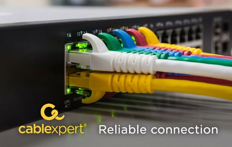 Mrežni kabel CAT6, 20 m, siv — Gembird PP6U-CU-20M