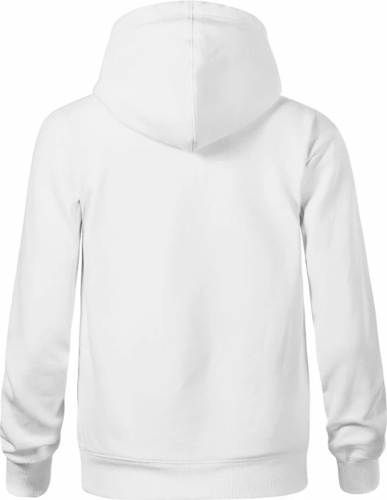 Pulover s kapuco za ženske Malfini Moon W MLI-42100, bel