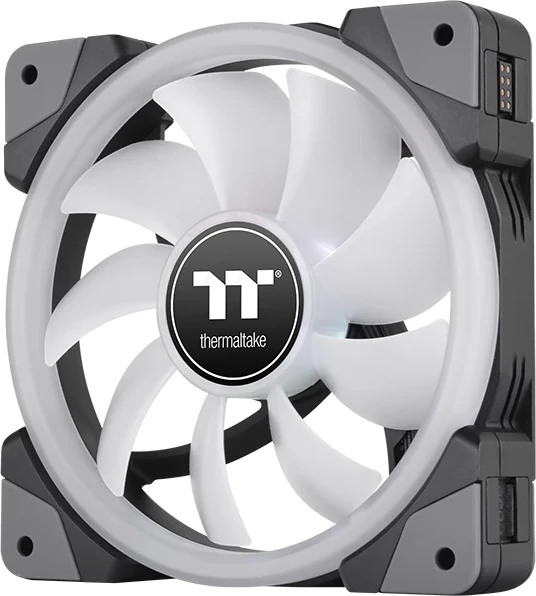 Ventilator za ohišje, Thermaltake SWAFAN EX12 RGB TT Premium Edition, 12 cm, 2000 RPM, 3 kos, črn