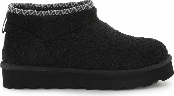 Topli zimski čevlji Bearpaw, črni