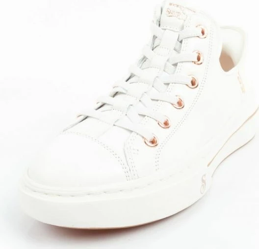 Superge, Skechers Snoop One-OG Leather Slip-Ins, bele