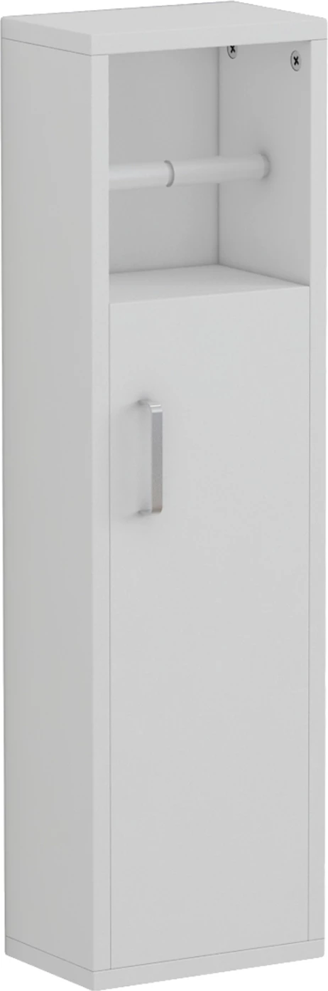 Kopalniška omarica DAMIEN FH9025.12 melamin v beli barvi 20x13x70Hcm