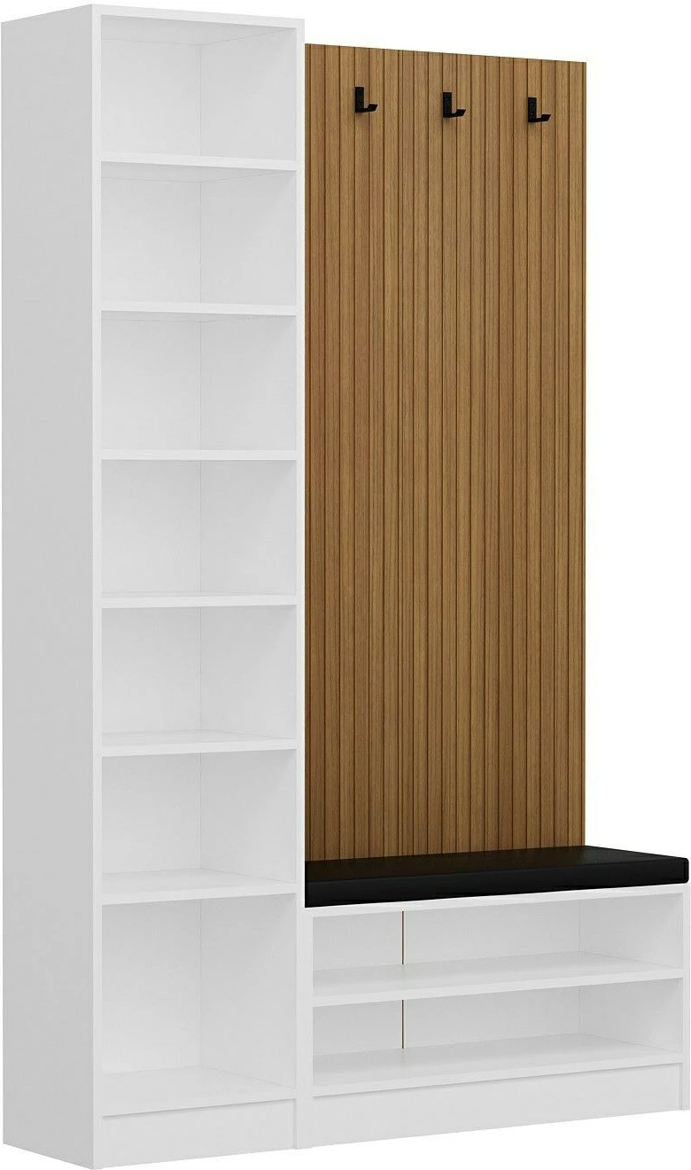Stojalo za predsobo, oreh, Skye Decor Noah - 8300