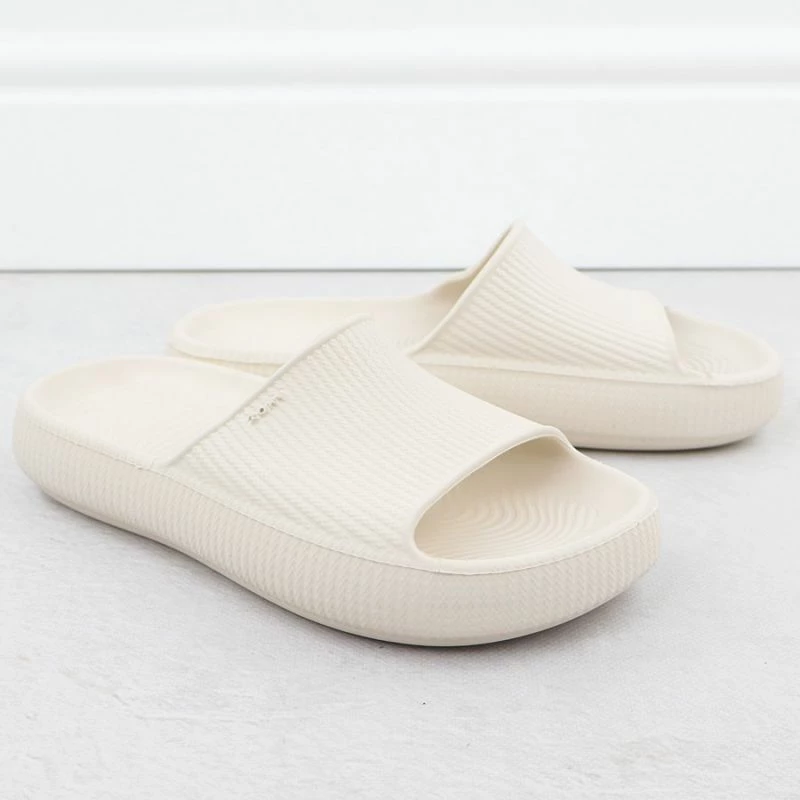 Flip-flopi Zaxy, bež — za ženske