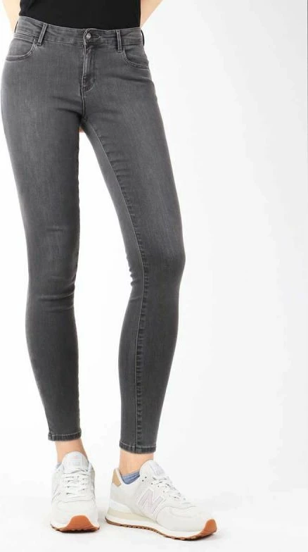 Ozke ženske hlače Wrangler, sive