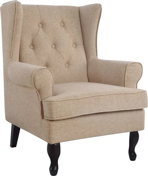 Bergere Brandon FH3073.02 iz bež tkanine 83x83x104 cm