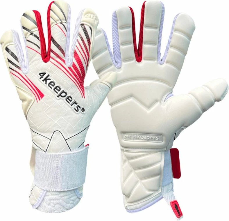 Rokavice za vratarje, 4Keepers, bele