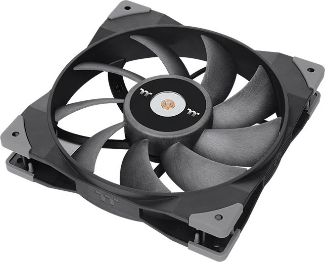 Ventilator za ohišje Thermaltake TOUGHFAN 14 cm, CL-F118-PL14BL-A, črn