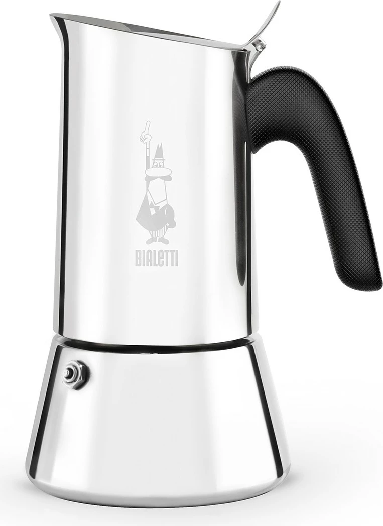 Moka posoda Bialetti Venus box, 6 skodelic, 0,3 L, nerjaveče jeklo, srebrna