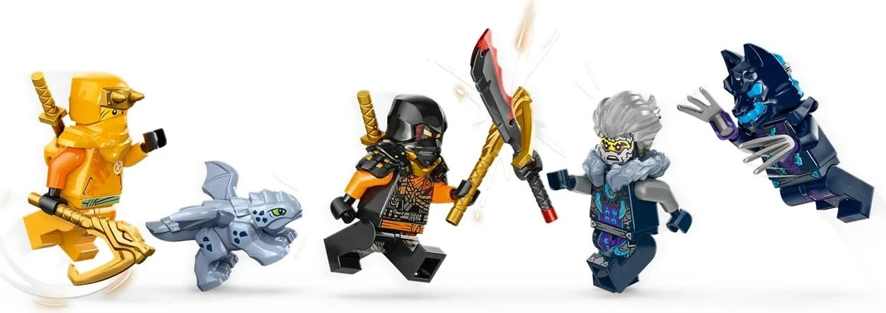 Igralni set NINJAGO 71811 Arin's Ninja terenski buggy, LEGO, 4 minifigure