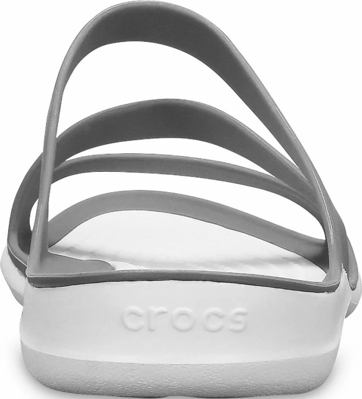 Sandali Swiftwater za ženske, Crocs, sivobeli
