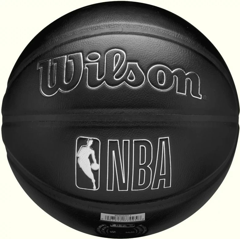 Košarkarska žoga NBA Wilson, črna