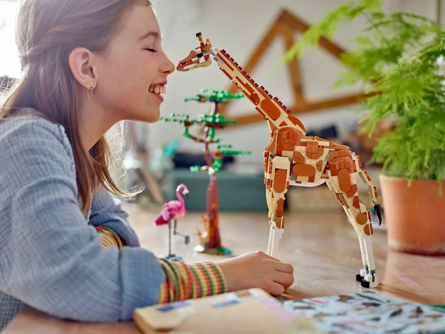 Komplet 3 v 1 LEGO Creator 31150 Wild Safari Animals