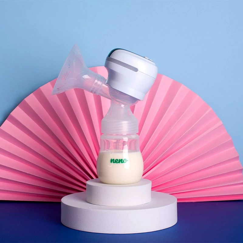 Električna prsna črpalka, Neno ANGELO, 180 ml, modra