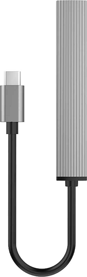 Računalniško ohišje USB-C, 1x USB-A 3.0 + 3x USB-A 2.0, sivo Orico AH-13
