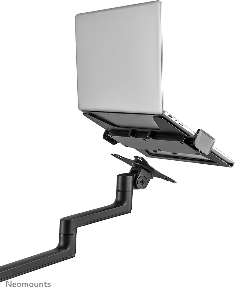 Nagibno ročno držalo za mizo za monitor in prenosnik, Neomounts DS20-425BL2, 27", črno